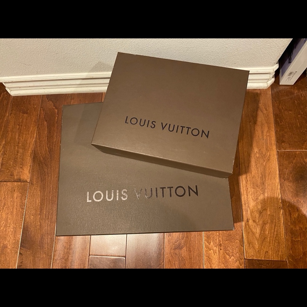 2 Louis Vuitton Boxes